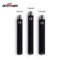 Wholesale rechargeable 510 battery Ocitytimes 1100mAh evod battery with bottom twist voltage